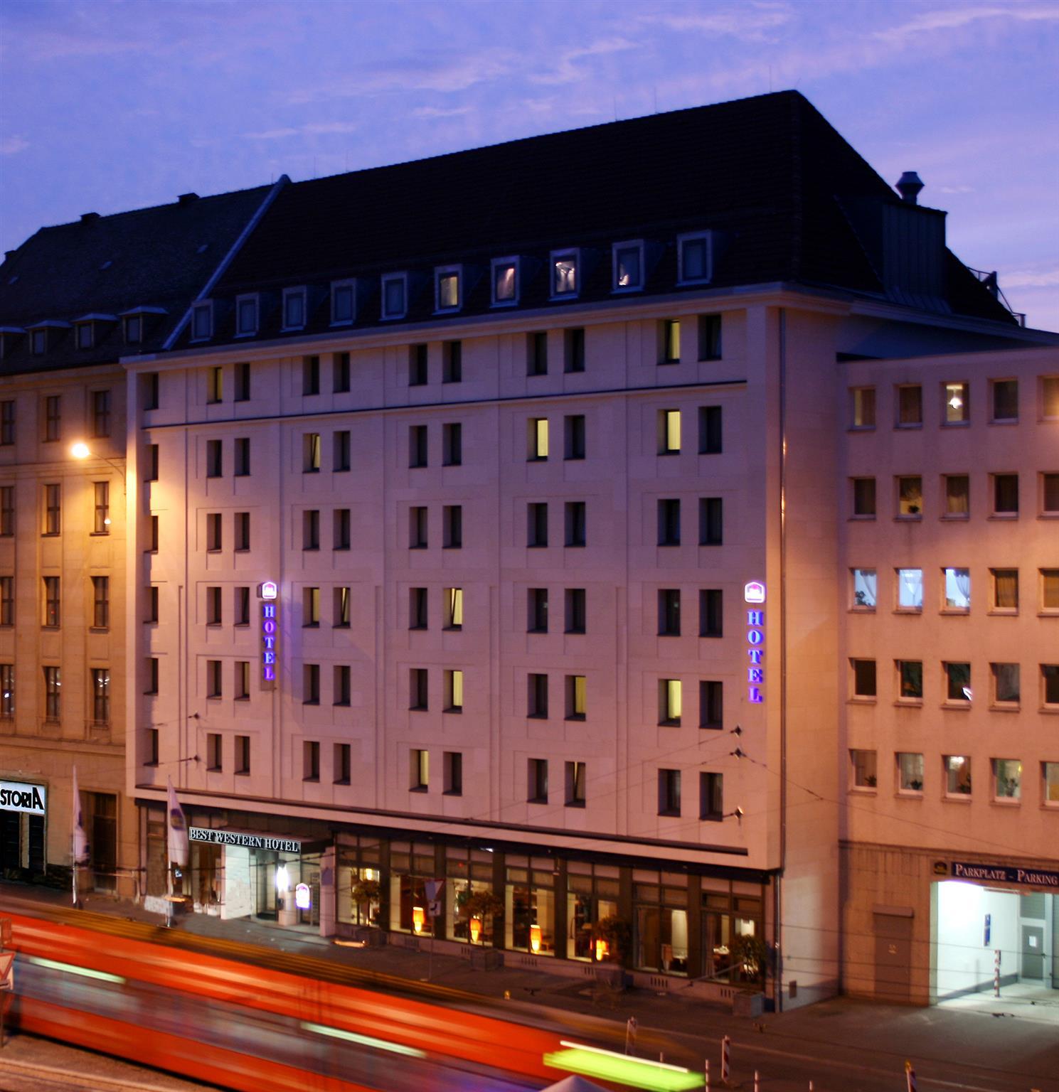Best Western Hotel Leipzig City Centre Exterior foto